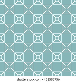 Cube style Block Seamless pattern background, vector illustration