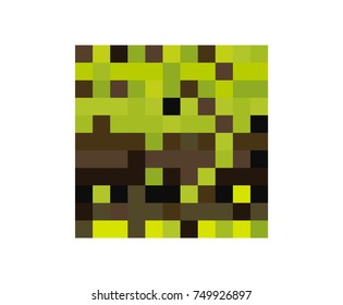 Cube symbol isolated on white - illustration