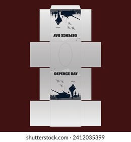 Cube Tissue Box Die for army