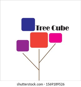 cube tree logo for the company