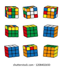 cube vector element