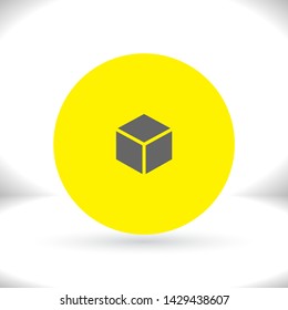 cube Vector icon . Lorem Ipsum Illustration design