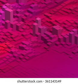 Cubes in an abstract pattern for a background.