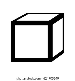 cubes blocks toy isolated icon