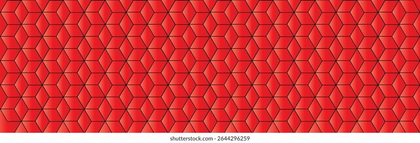 Cubes pattern background vector illustration, background hexagon pattern, Cubic hexagon texture, Rhombus mesh background, Seamless geometric pattern,  geometry grid graphic deco hexagon pattern.