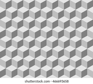 Cubes seamless background.