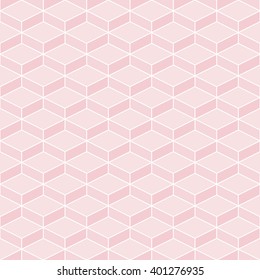 Cubes seamless pattern background.