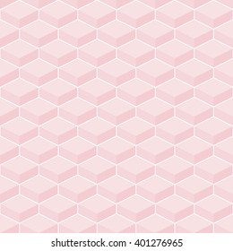 Cubes seamless pattern background.