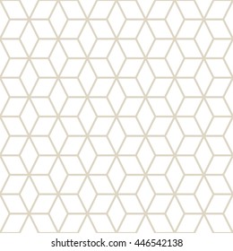 Cubes seamless pattern background.