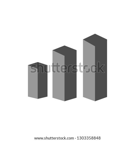 Cubic and efficiency icon. Element of financial, diagrams and reports icon for mobile concept and web apps. Detailed Cubic and efficiency icon can be used for web and mobile