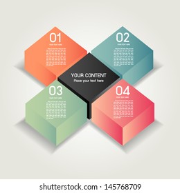 Cubic infographic.