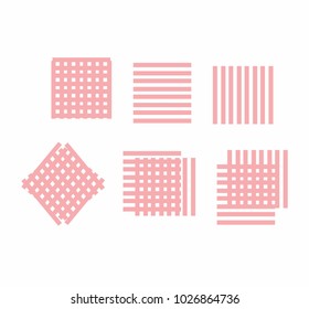 cubic line ornament