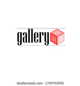 
Cubic Logo For Art Gallery. Symbolizes The Versatility Of Fine Art.