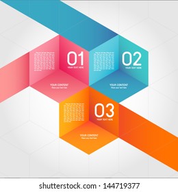 Cubic text box.