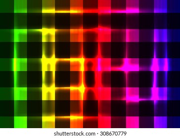 Cubic vector abstract background
