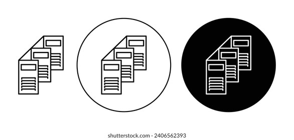 Cubicle vector illustration set. Office space wall vector sign in suitable for apps and websites UI designs.