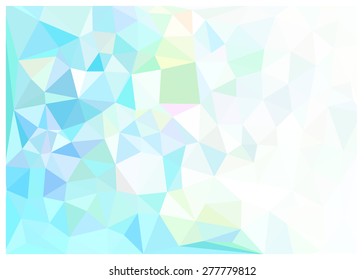 Cubism background Bright blue and yellow