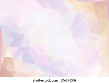 Cubism background Cool pink and pale purple and white