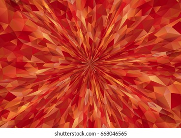 Cubism background radiation Bitter dark red