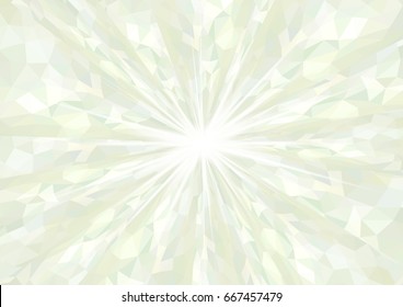 Cubism background radiation Bright mint green