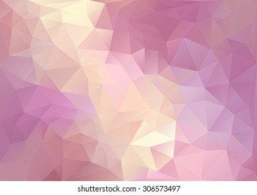 Cubism background Red purple and pale yellow