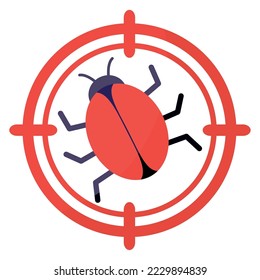 imagen vectorial de icono cucarron con fondo blanco