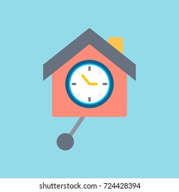 Cuckoo clock icon