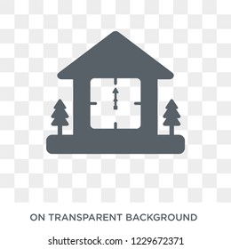 Cuckoo Clock icon. Cuckoo Clock design concept from Christmas collection. Simple element vector illustration on transparent background.