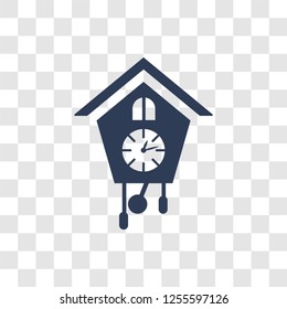 Cuckoo Clock icon. Trendy Cuckoo Clock logo concept on transparent background from Christmas collection