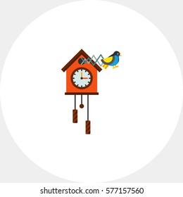 Cuckoo Clock Vector Icon