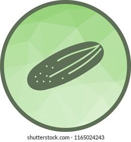 Cucumber, green, fresh
