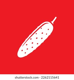 Cucumber icon, common graphic resources, vector illustration.