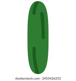 cucumber icon with flat style