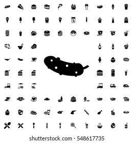 cucumber icon illustration isolated vector sign symbol