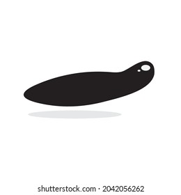 Gurken-Symbol-Logo, Vektordesign