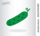 cucumber icon vector