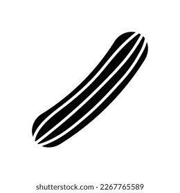 cucumber icon vector design template in white background