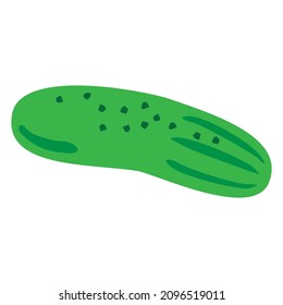 Cucumber isolated on a white background