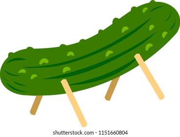 Cucumber of Japanese Bon Festival