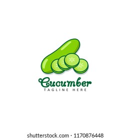 cucumber logo template design vector