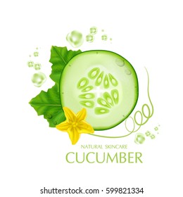 Cucumber Natural Moisture Skin Care Cosmetic.