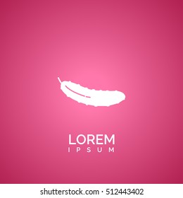 cucumber sign. icon design