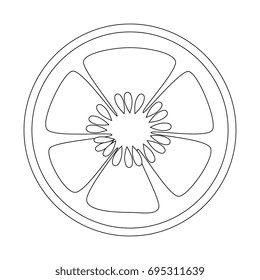 cucumber slices icon
