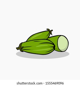 cucumber tree illustration vector for all purpose
