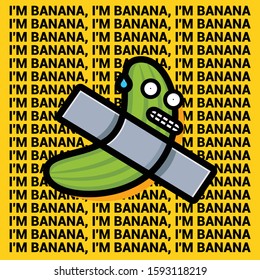 Cucumber vector design wants to be a banana