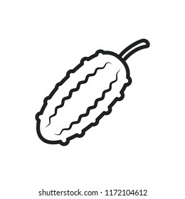 cucumber vector icon