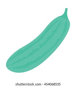 Cucumber Vector Icon