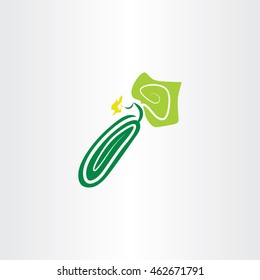 cucumber vector icon clipart 