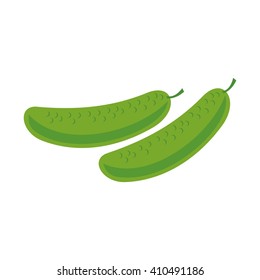 Cucumber vector illustration
