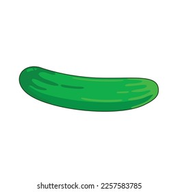 Ilustración del vector Cucumber para pegatinas o cualquier cosa